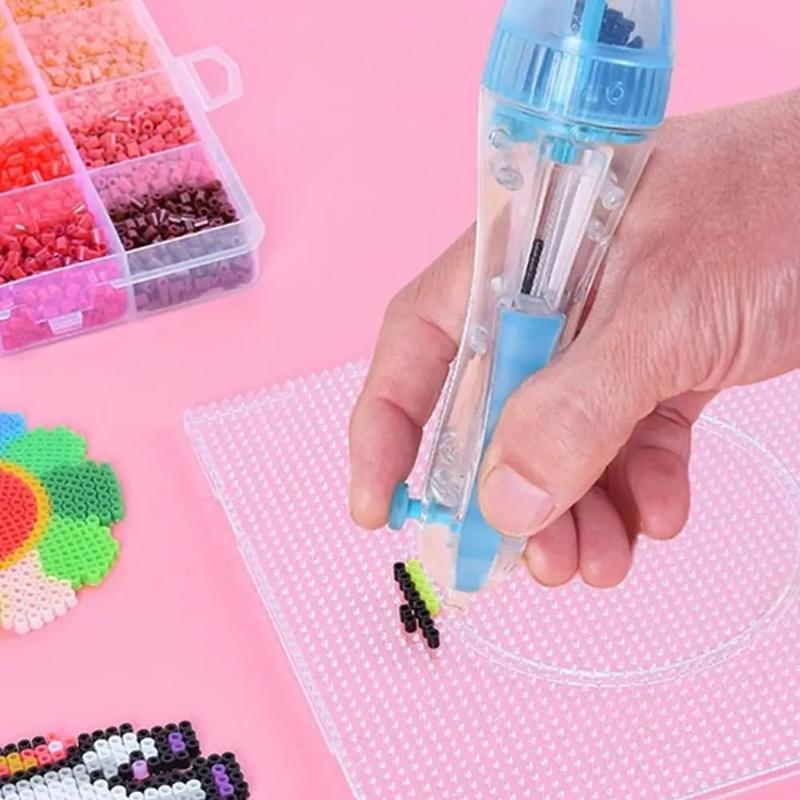 Tools Workshop For Kids - Caneta Automática Aprimorada para Miçangas Perler,