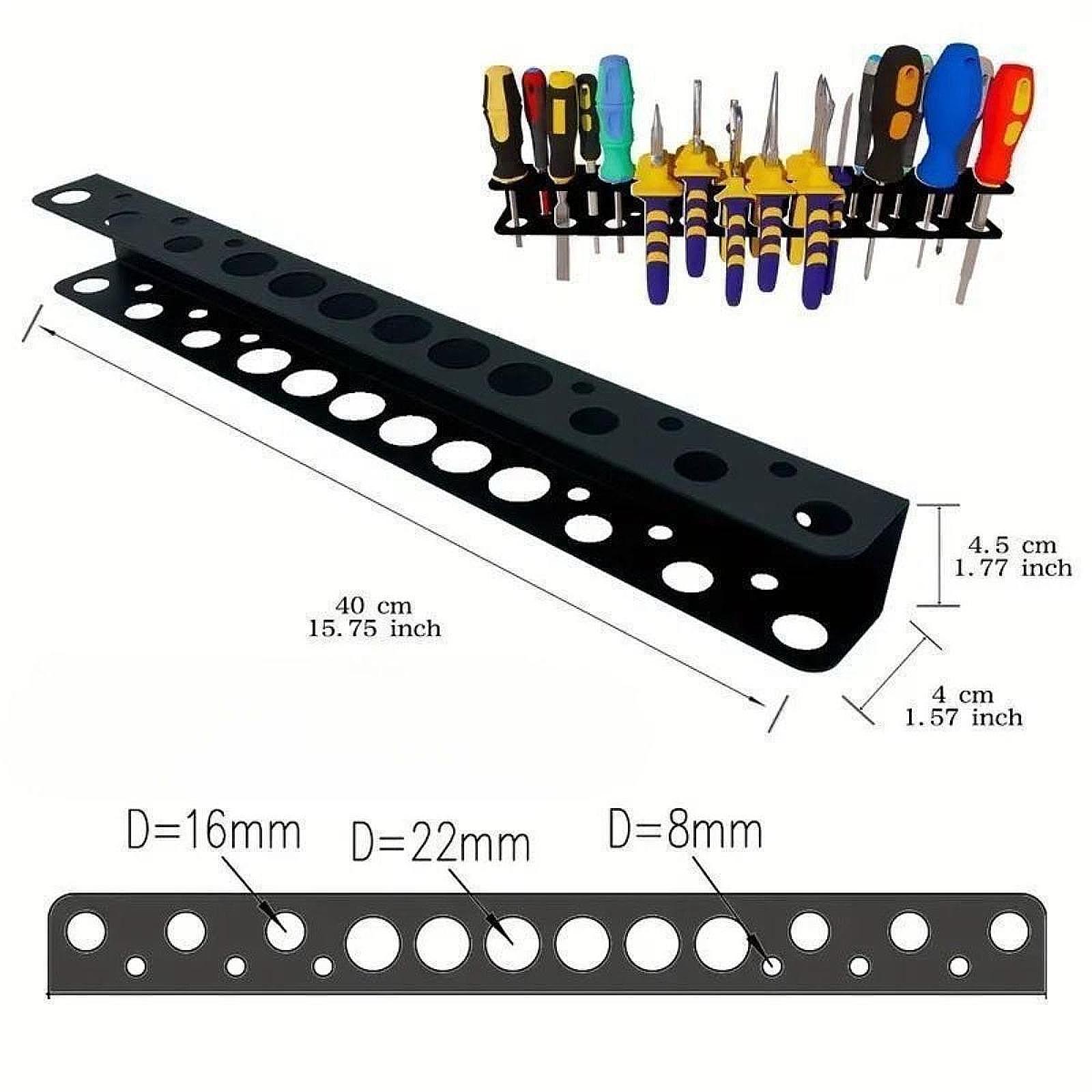 Workshop Tools On Wall - Suporte de Parede para Chaves de