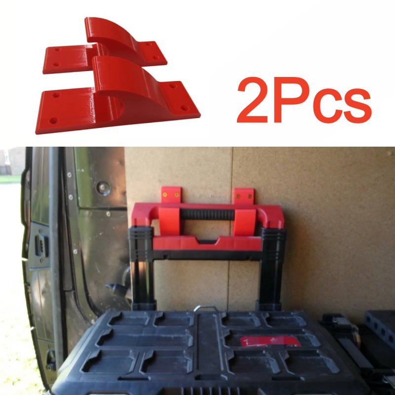 Workshop Tools Ltd - 2 Ganchos para Carrinho Milwaukee Packout,