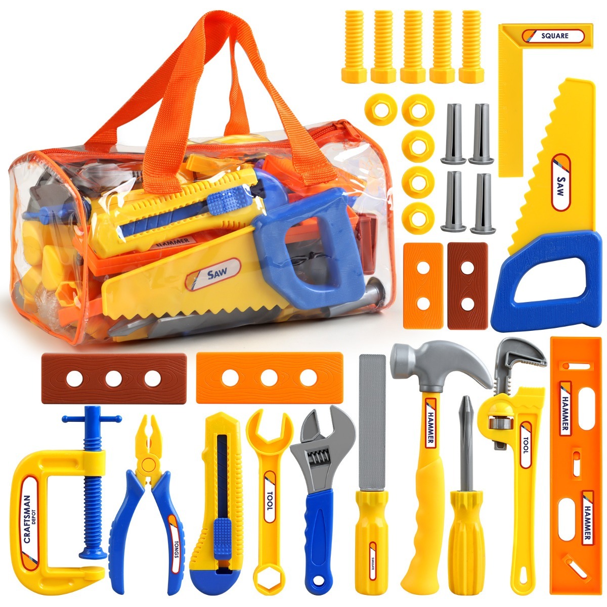 Tools Workshop For Kids - Ferramenta de manutenção de simulação, conjunto