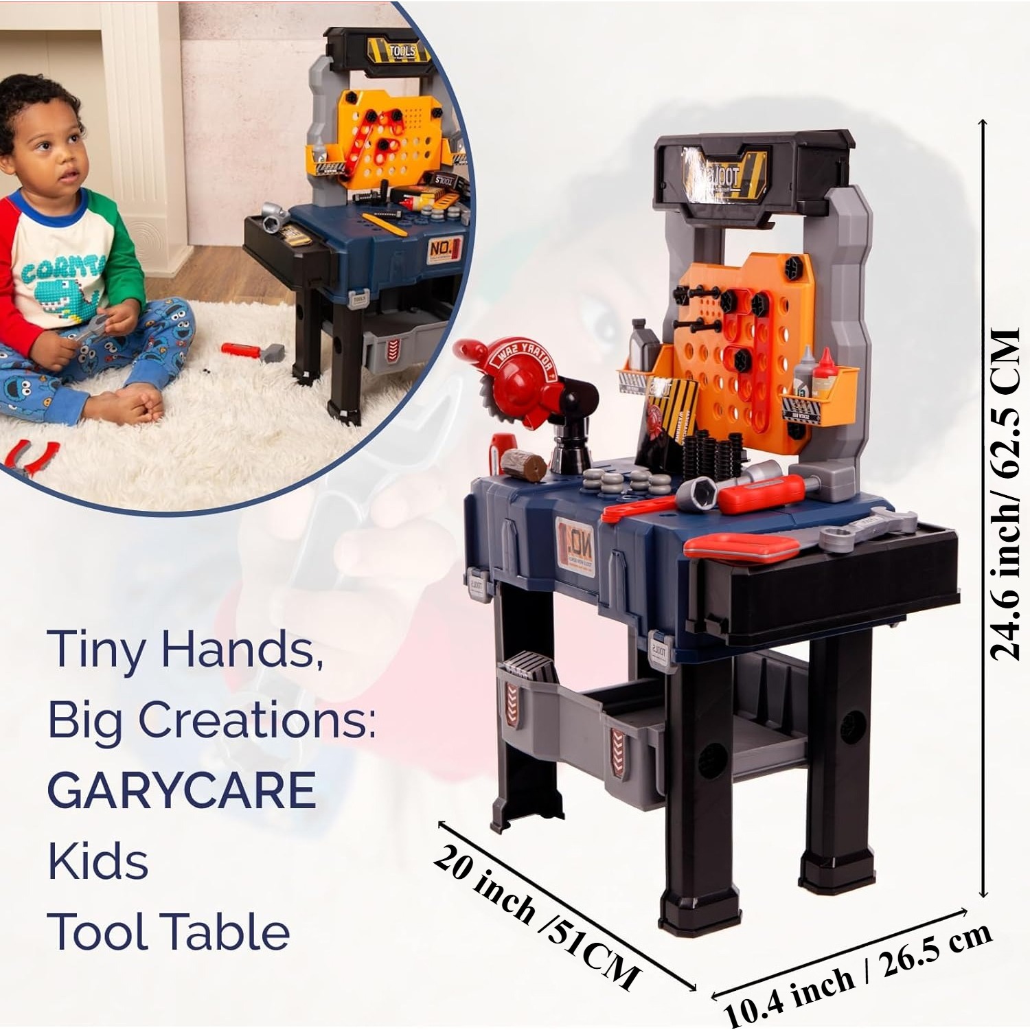 65 pçs crianças conjunto de ba - Tools Workshop For Kids avaliação e preço