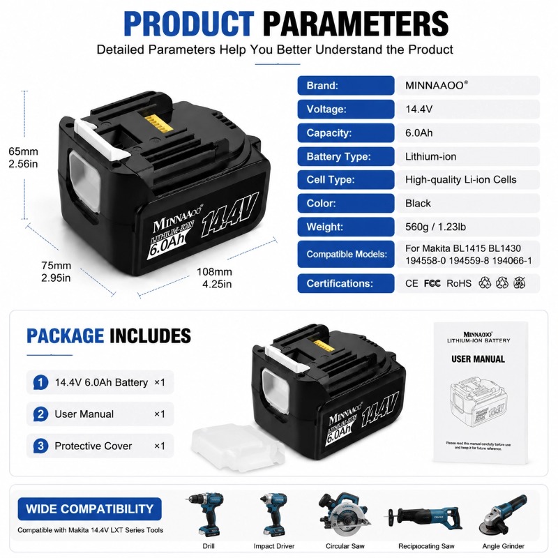 Bateria Recarregável de Íon de - Makita Drill Hp1640 avaliação e preço